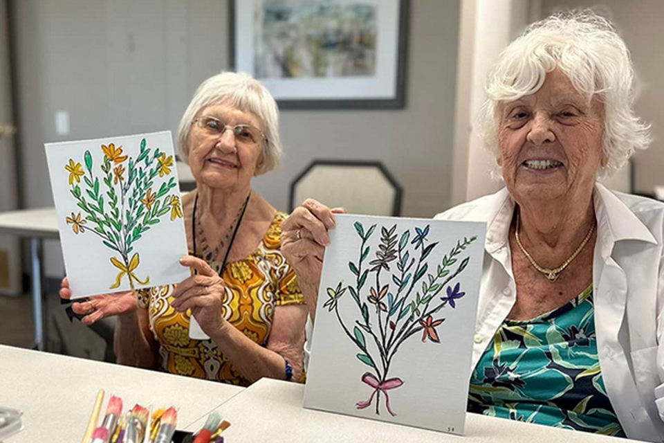 نقاشی برای سالمندان: راه تأییدشده پزشکان برای سلامت قلب